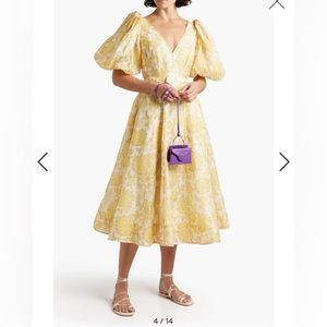 Zimmermann - Postcard Belted Floral Print Midi Dress - Size 2 - Fits like XS/S